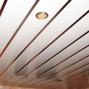 Реечный потолок «Немецкий дизайн. Открытый» (комплект) AN85A металлик А907