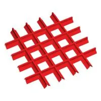 Грильято Пирамидальный ячейка 120х120мм, окраска по RAL, высота 35 мм, ширина 10 мм