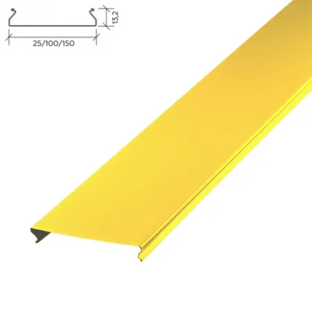 Реечный потолок Албес S дизайн A25AS золото