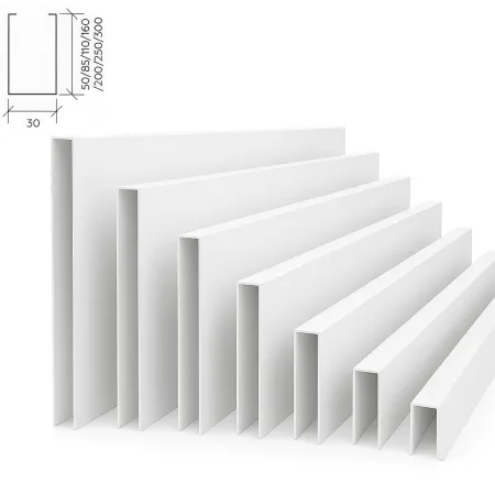 Рейка кубообразная Албес A200S белый матовый