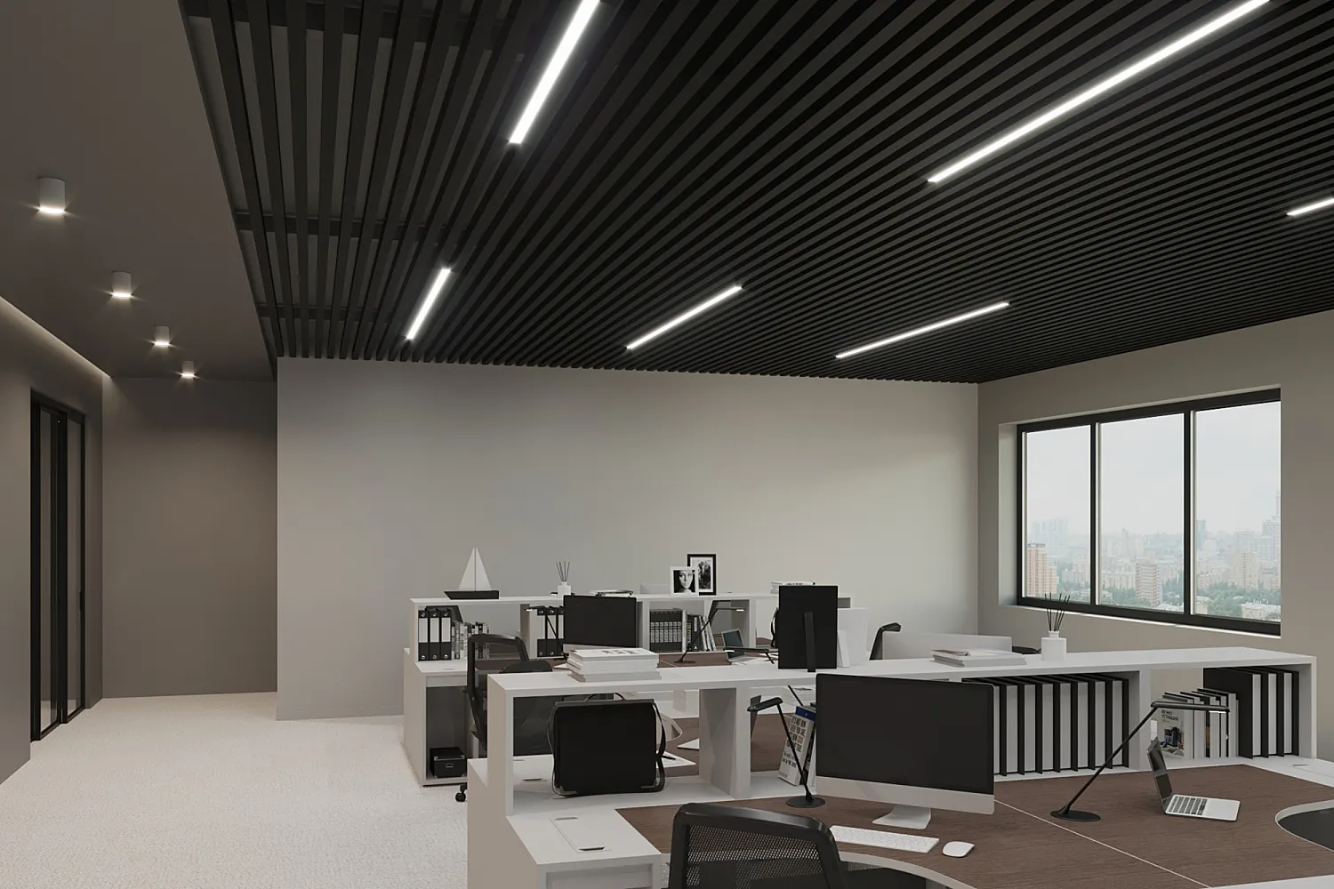 Рейка кубообразная ALDOX 50х70(h), оц. сталь 0.4, L=3000 мм, белый