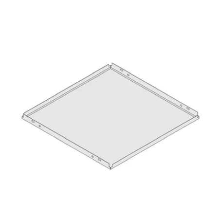 Подвесной потолок Армстронг V-Clip F Plain белый 600x600х40мм (фаска 3 мм)