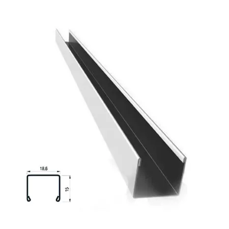 Угол пристенный РПП RPP-18 18.6х15х3000мм, золото