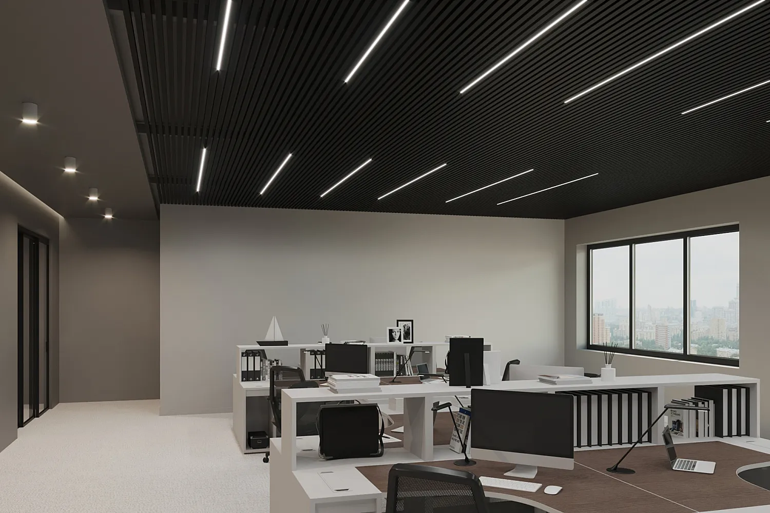 Рейка кубообразная ALDOX 50х70(h), оц. сталь 0.4, L=3000 мм, белый