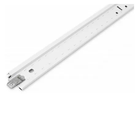 Подвесная система Албес T-15 Struna рейка поперечная высота профиля 41.5мм, длина 1200мм, белый / черный