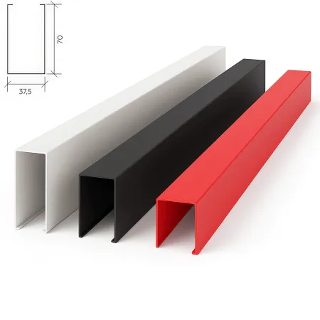 Рейка кубообразная Албес A40/70S оцинкованная Lite окраска по РАЛ
