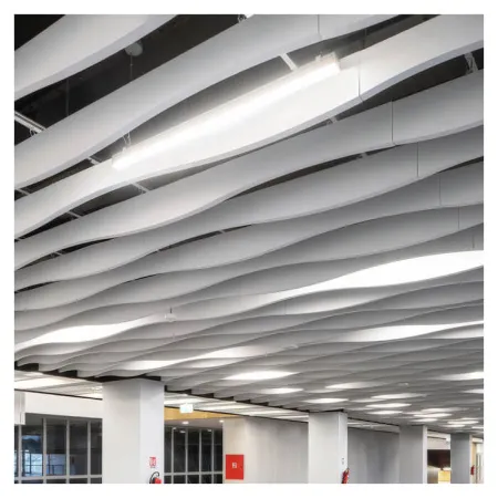 Армстронг OPTIMA Baffle CURVES Прямоугольный 1200x400мм, белый