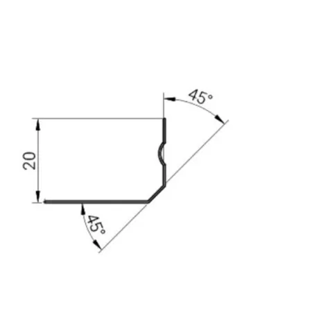 Кассетный потолок Алебс AP300*300АС/45° белый матовый Эконом перфорация F d=0,75