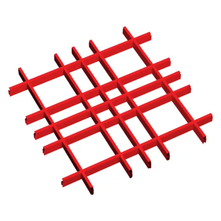 Грильято Нестандартная ячейка Модель 4 ячейка 180х60мм, окраска по RAL, высота 40 мм, ширина 10 мм