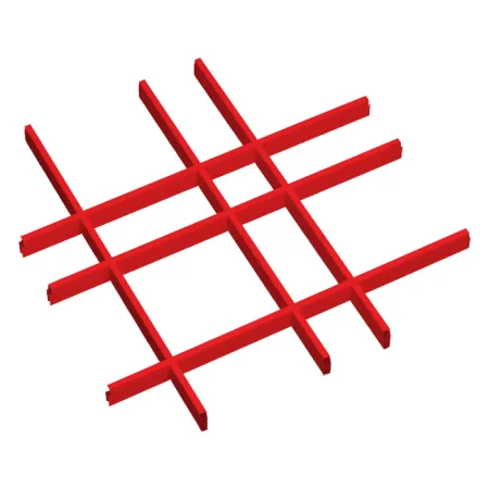 Грильято Нестандартная ячейка Модель 5 ячейка 200х100мм, окраска по RAL, высота 50 мм, ширина 10 мм