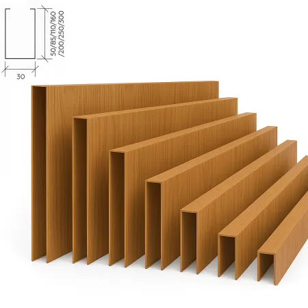 Рейка кубообразная Албес A200S текстура дерева