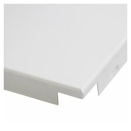 Кассетный потолок Алебс AP600АС/45° белый матовый оцинковка Medical Ingermax Эконом