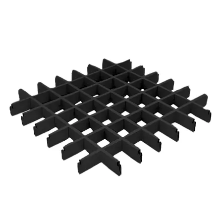 Грильято ячейка 86x86, высота 40 мм, ширина 10 мм, черный