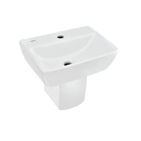 Раковина Essco Elements ECS-WHT-811 Белая с пьедесталом