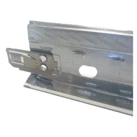 Подвесная система Албес T-24 Click Prim рейка несущая высота профиля 38мм, длина 3700мм, белый матовый