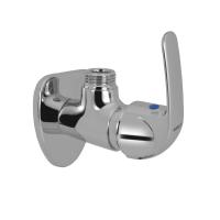 Кран угловой с фланцем Essco Orbit ORB-CHR-105053 Хром